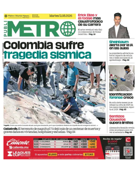 Cover of Publimetro Guadalajara