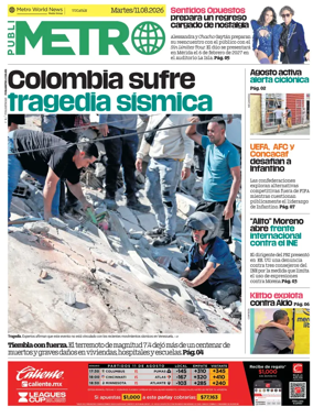 Cover of Publimetro Merida