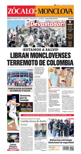 Cover of Zocalo Monclova