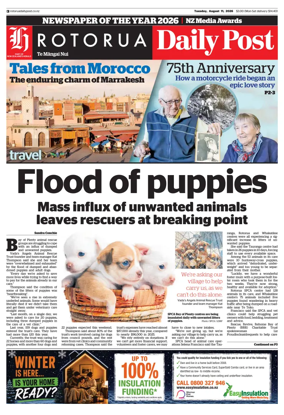 Cover of Rotorua Daily Post