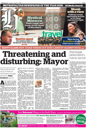 Cover of The New Zealand Herald