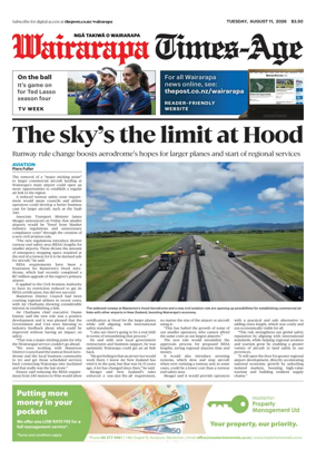 Cover of Wairarapa Times-Age (NZ)