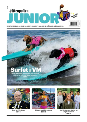 Cover of Aftenposten Junior