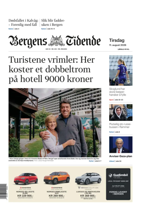 Cover of Bergens Tidende