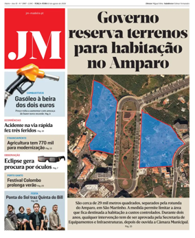 Cover of Jornal Madeira