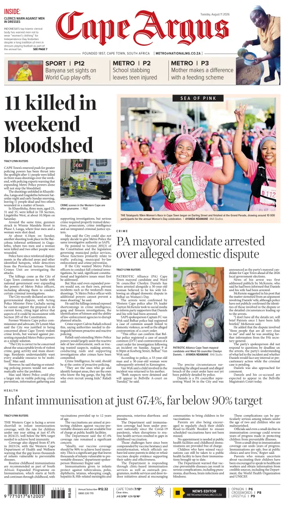 Cover of Cape Argus
