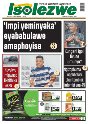 Cover of Isolezwe