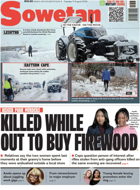 Cover of Sowetan