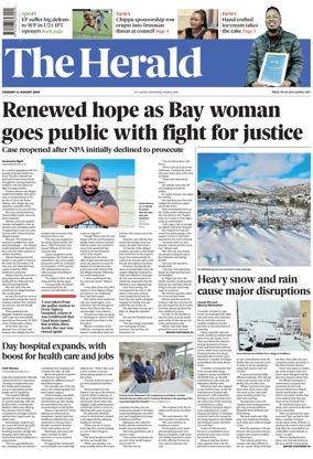 Cover of The Herald (South Africa)