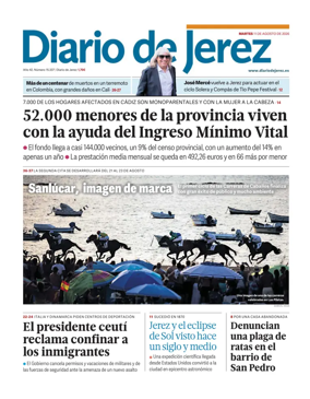 Cover of Diario de Jerez
