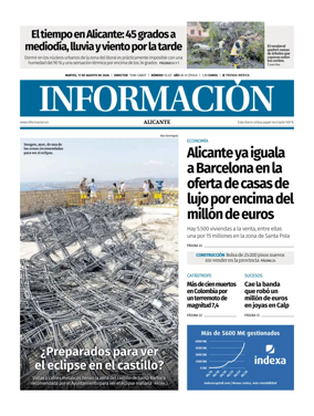 Cover of Diario Informacion
