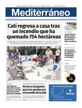 Cover of El Periodico Mediterraneo
