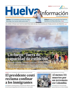 Cover of Huelva Informacion
