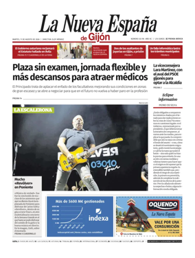 Cover of La Nueva Espana (Gijon)