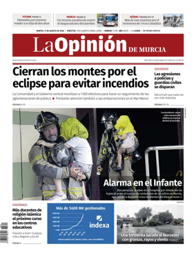 Cover of La Opinion de Murcia