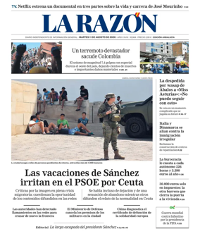Cover of La Razon (Andalucia)