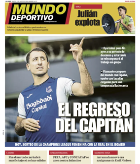 Cover of Mundo Deportivo (Gipuzkoa)