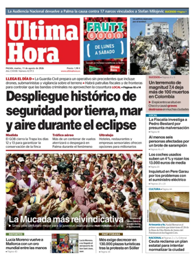 Cover of Ultima Hora