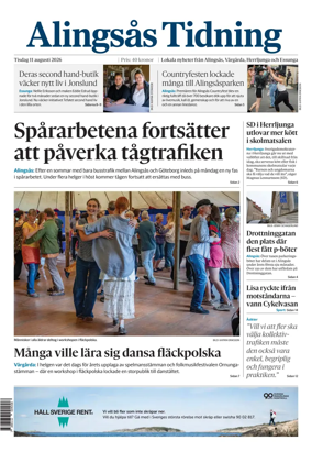 Cover of Alingsas Tidning
