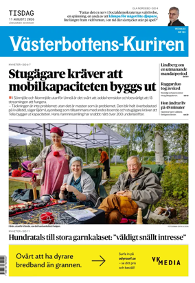 Cover of Vasterbottens-Kuriren