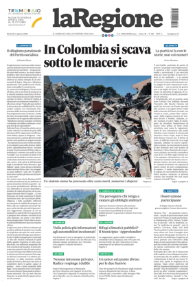 Cover of laRegione
