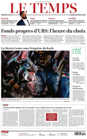 Cover of Le Temps