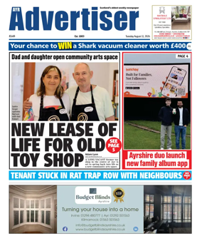 Cover of Ayr Advertiser