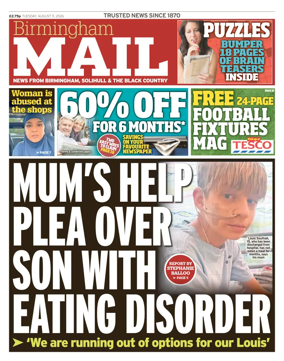 Cover of Birmingham Mail