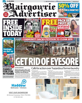 Cover of Blairgowrie Advertiser