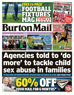 Cover of Burton Mail