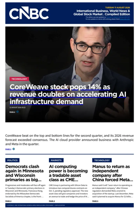 Cover of CNBC