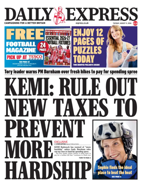 Cover of Daily Express