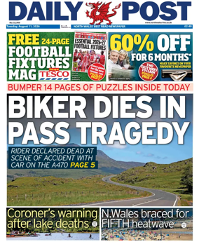 Cover of Daily Post (North Wales)