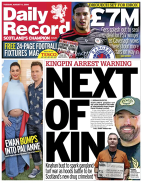 Cover of Daily Record