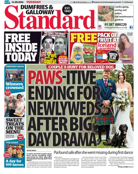 Cover of Dumfries & Galloway Standard