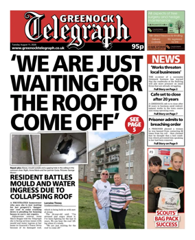 Cover of Greenock Telegraph