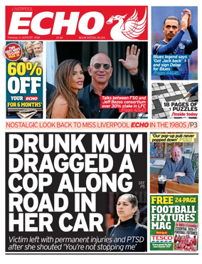 Cover of Liverpool Echo