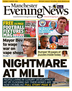 Cover of Manchester Evening News