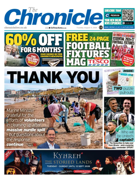 Cover of The Chronicle (South Tyneside and Durham)