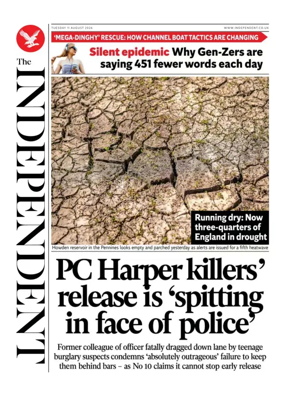 Cover of The Independent