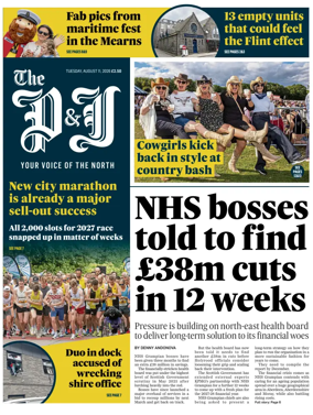 Cover of The Press and Journal (Aberdeen and Aberdeenshire)