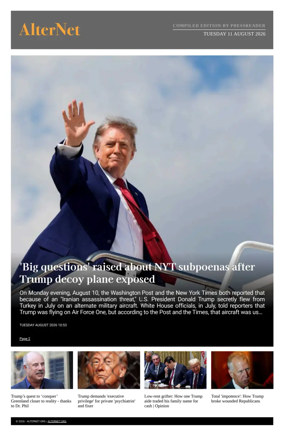 Cover of AlterNet