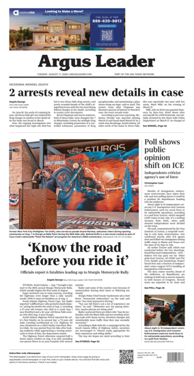 Cover of Argus Leader