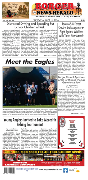 Cover of Borger News-Herald