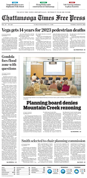 Cover of Chattanooga Times Free Press