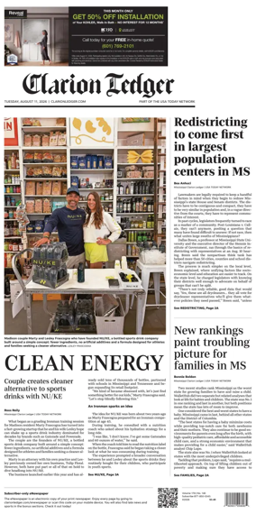 Cover of Clarion Ledger