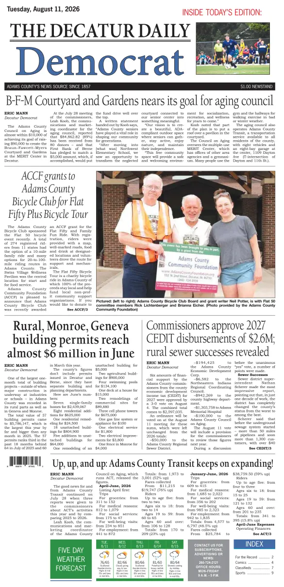 Cover of The Decatur Daily Democrat