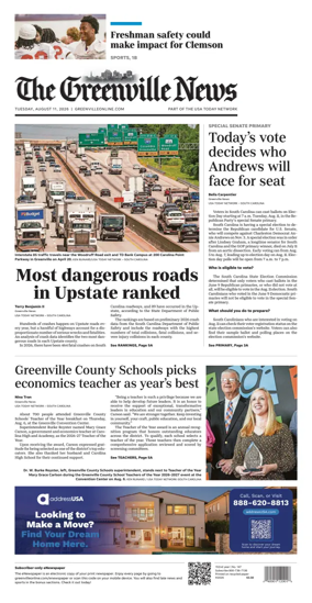Cover of The Greenville News