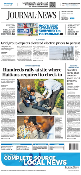 Cover of Hamilton Journal News
