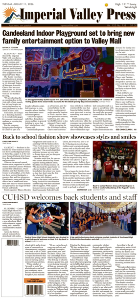 Cover of Imperial Valley Press
